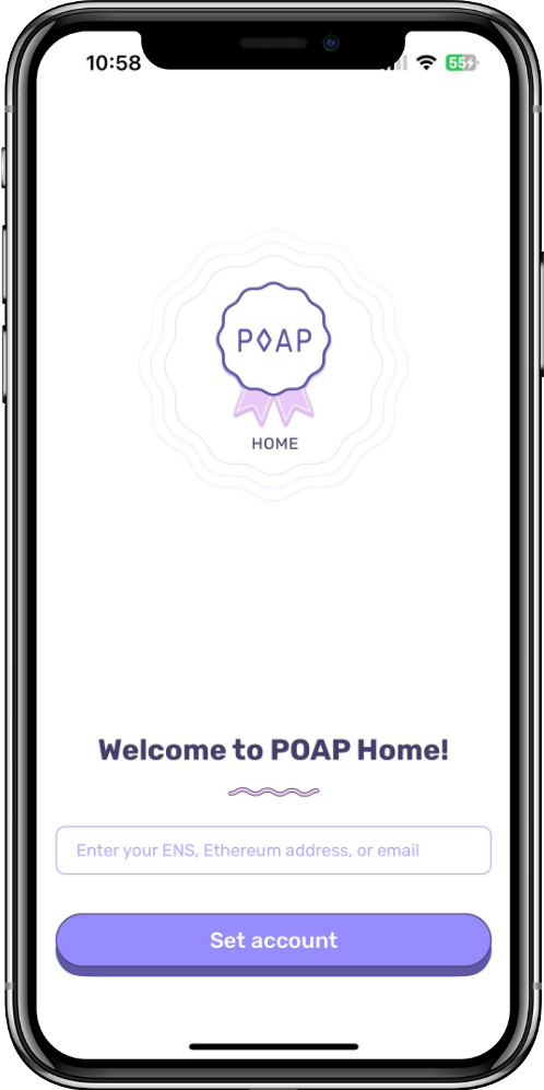 1 POAP Home Login.png